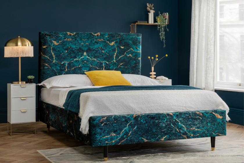 Granite marble emerald cavalier single double king super king bed