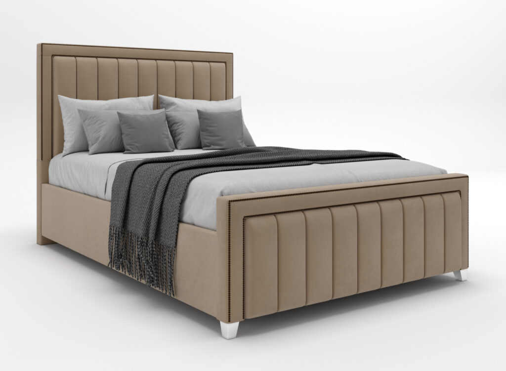 lucia upholstery ottoman non ottoman bed frame