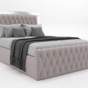 mirror bed upholstery ottoman non ottoman bed frame