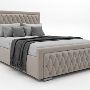 bumper bar grazer upholstery ottoman non ottoman bed frame